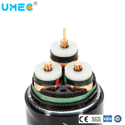 33kv Μεσαίου Voltage Steel Wire Steel Tape Τεθωρακισμένο Ηλεκτρικό Καλώδιο 3 Φάσεων Χαλκού Wire Screen XLPE Καλώδιο ρεύματος
