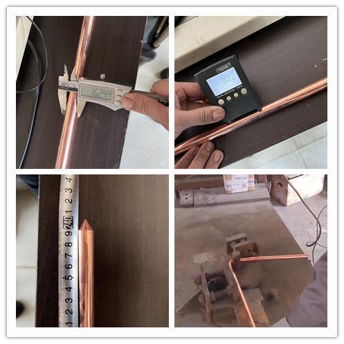 Substation Power Plants Copper Bonded Earth Rod 3/4 5/8′′ 2400mm Earth Rod